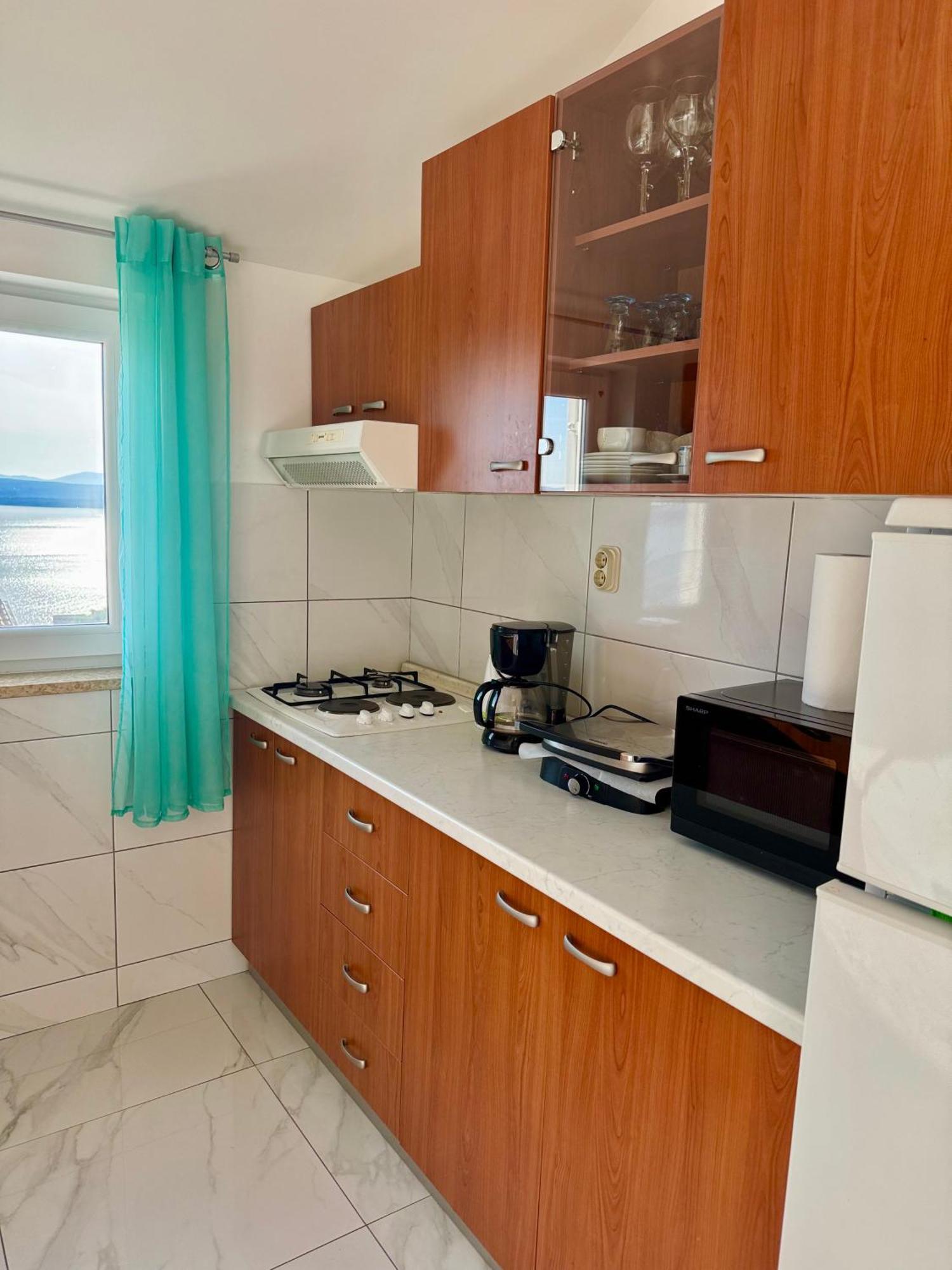 Apartment Prilaz Obali Dramalj Bagian luar foto